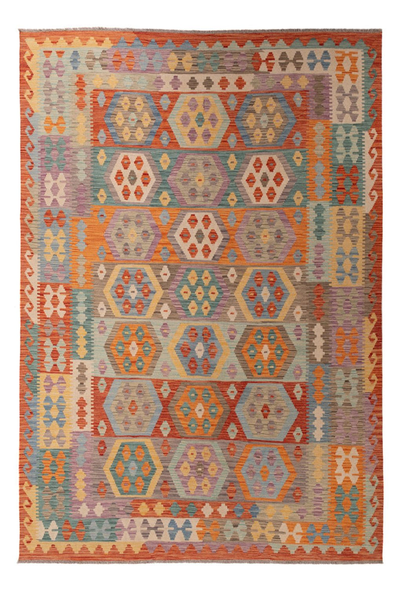 Kilim Maimana Koberec 203x294cm - Vlněný koberec