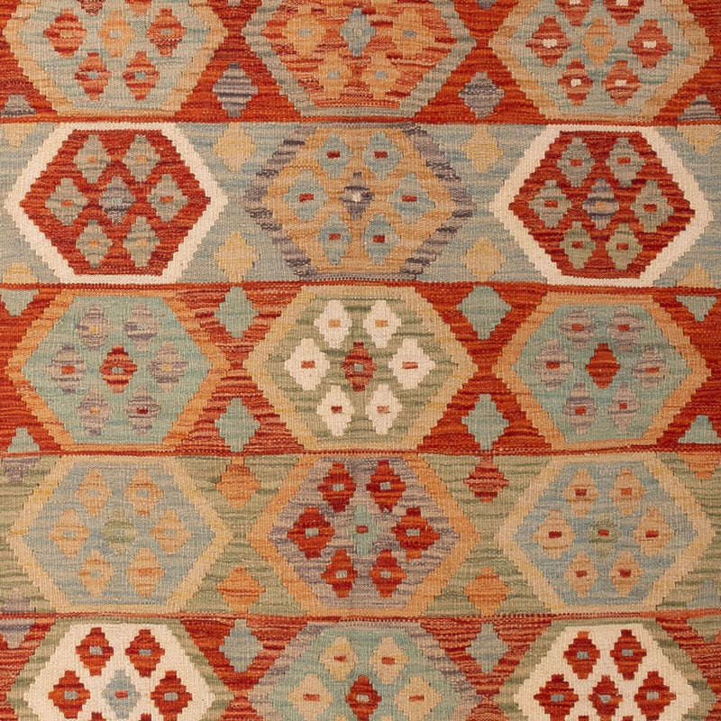 Kilim Maimana Koberec 306x203cm - Vlněný koberec