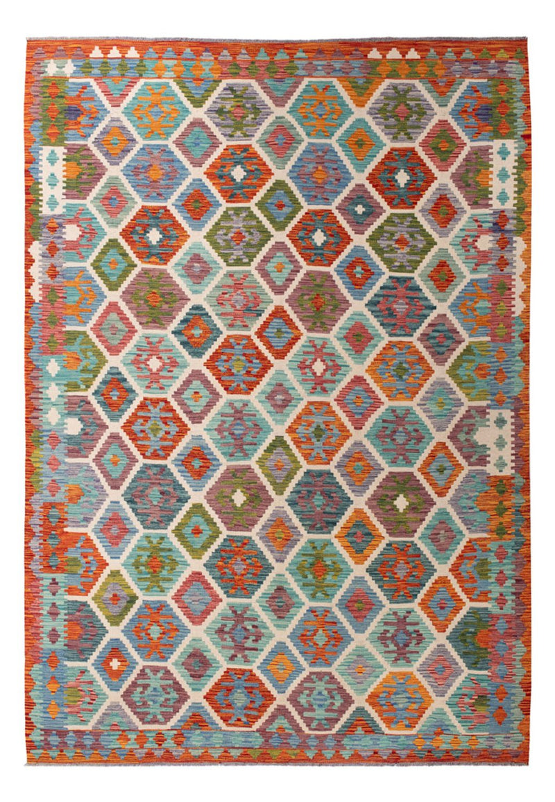 Kilim Maimana Koberec 204x296cm - Vlněný koberec