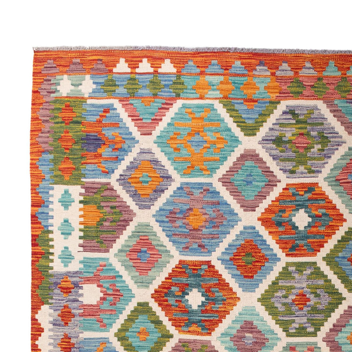 Kilim Maimana Koberec 204x296cm - Vlněný koberec