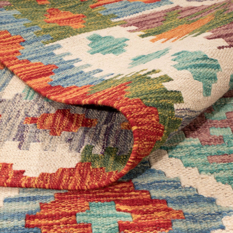 Kilim Maimana Koberec 204x296cm - Vlněný koberec
