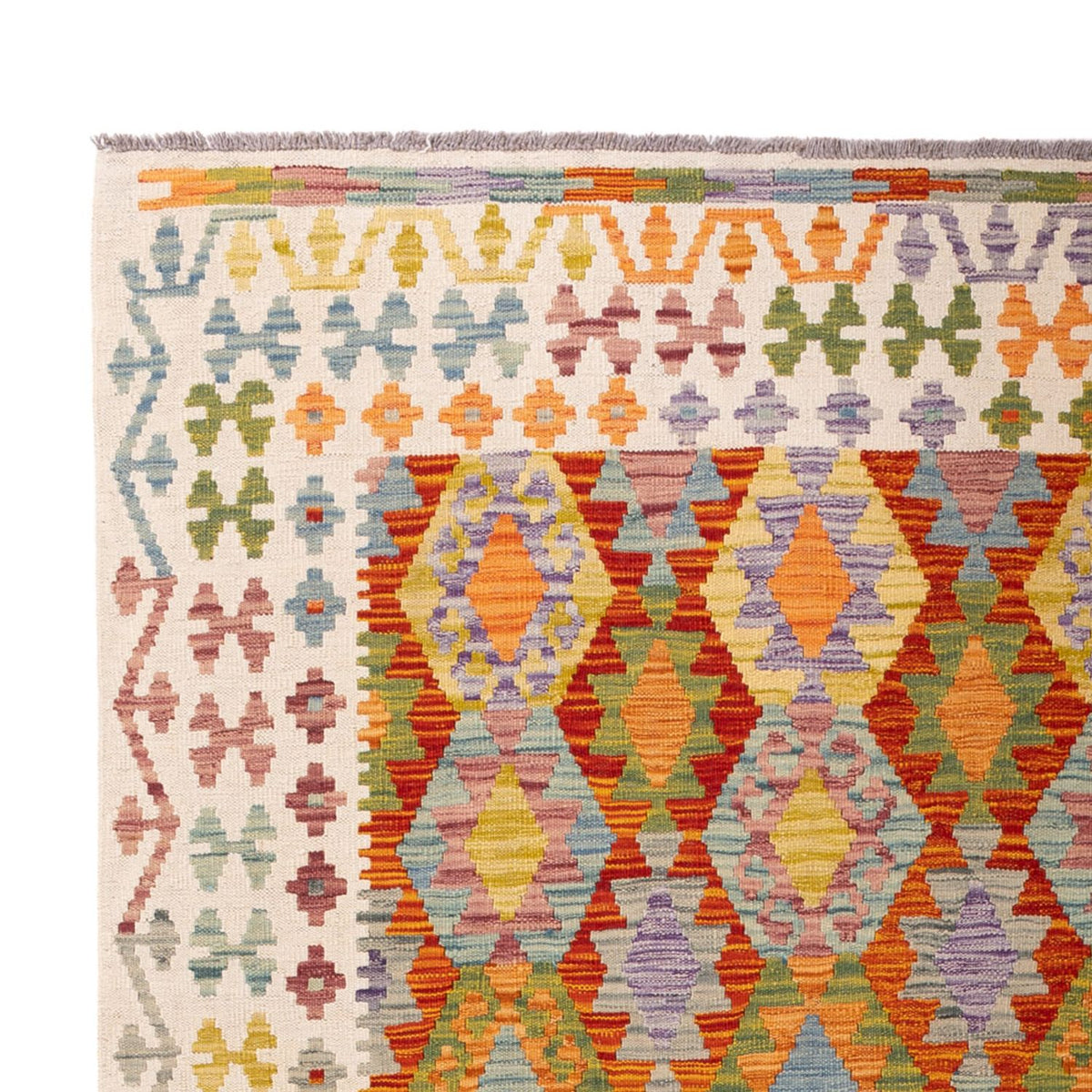 Kilim Maimana Koberec 202x298cm - Vlněný koberec