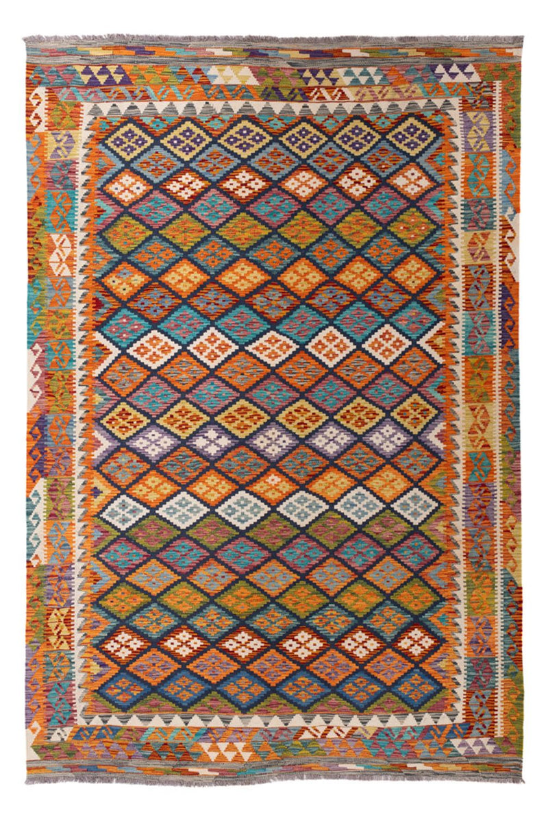 Kilim Maimana Koberec 199x290cm - Vlněný koberec