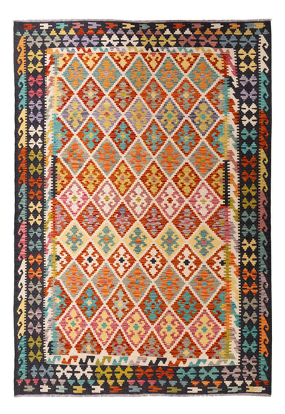Kilim Maimana Koberec 204x295cm - Vlněný koberec