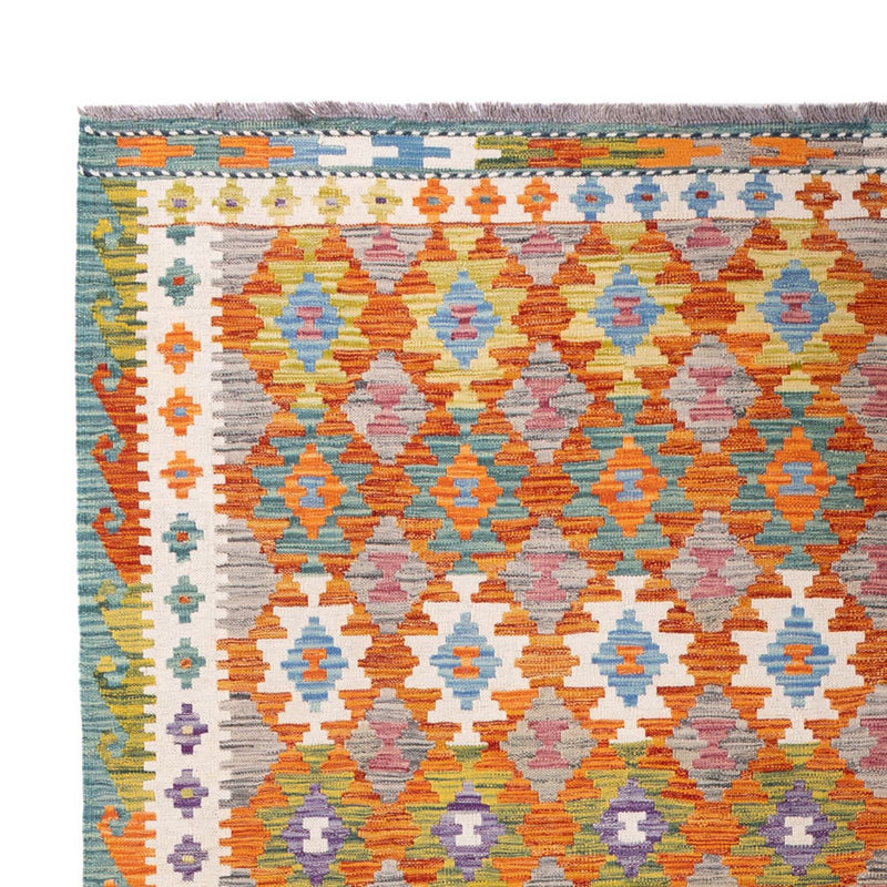 Kilim Maimana Koberec 206x298cm - Vlněný koberec