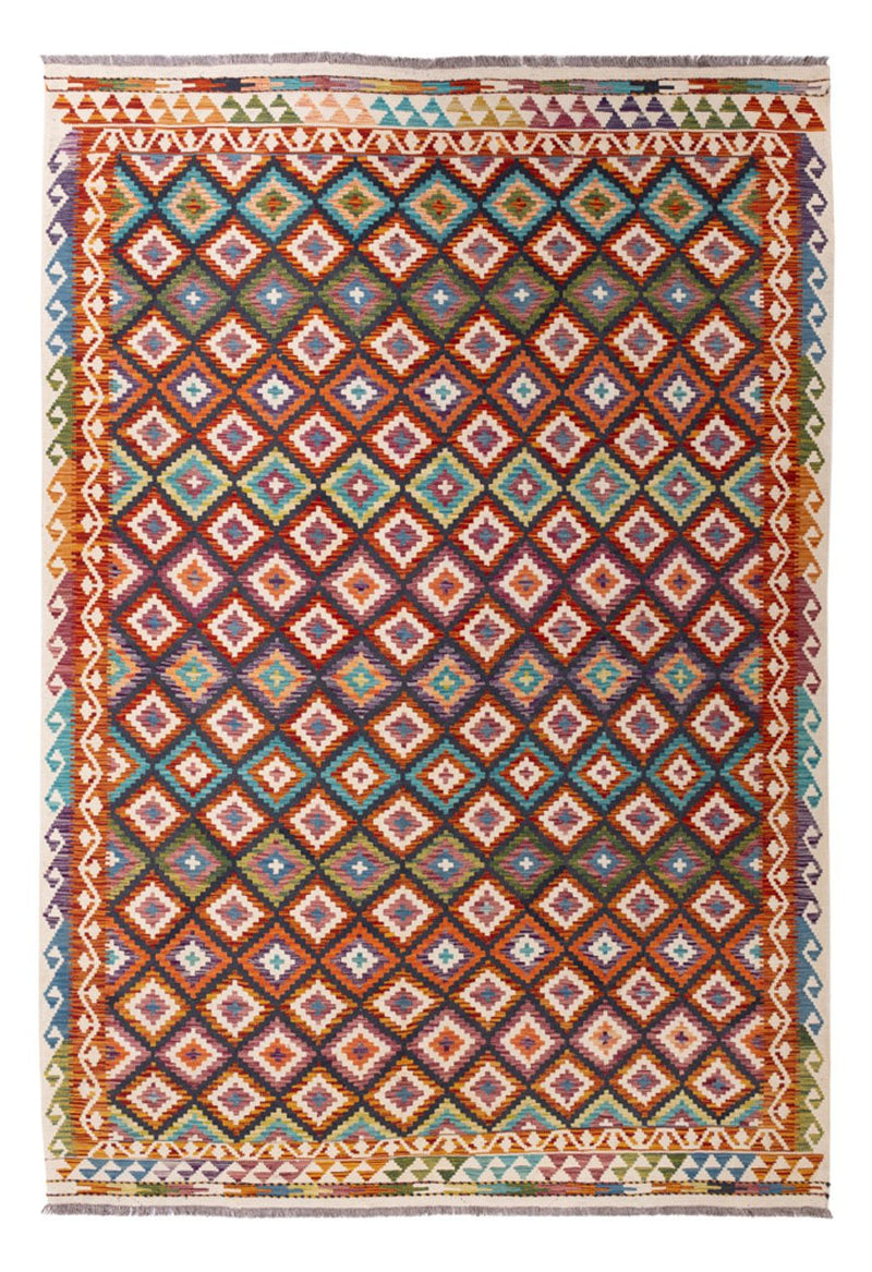 Kilim Maimana Koberec 201x282cm - Vlněný koberec