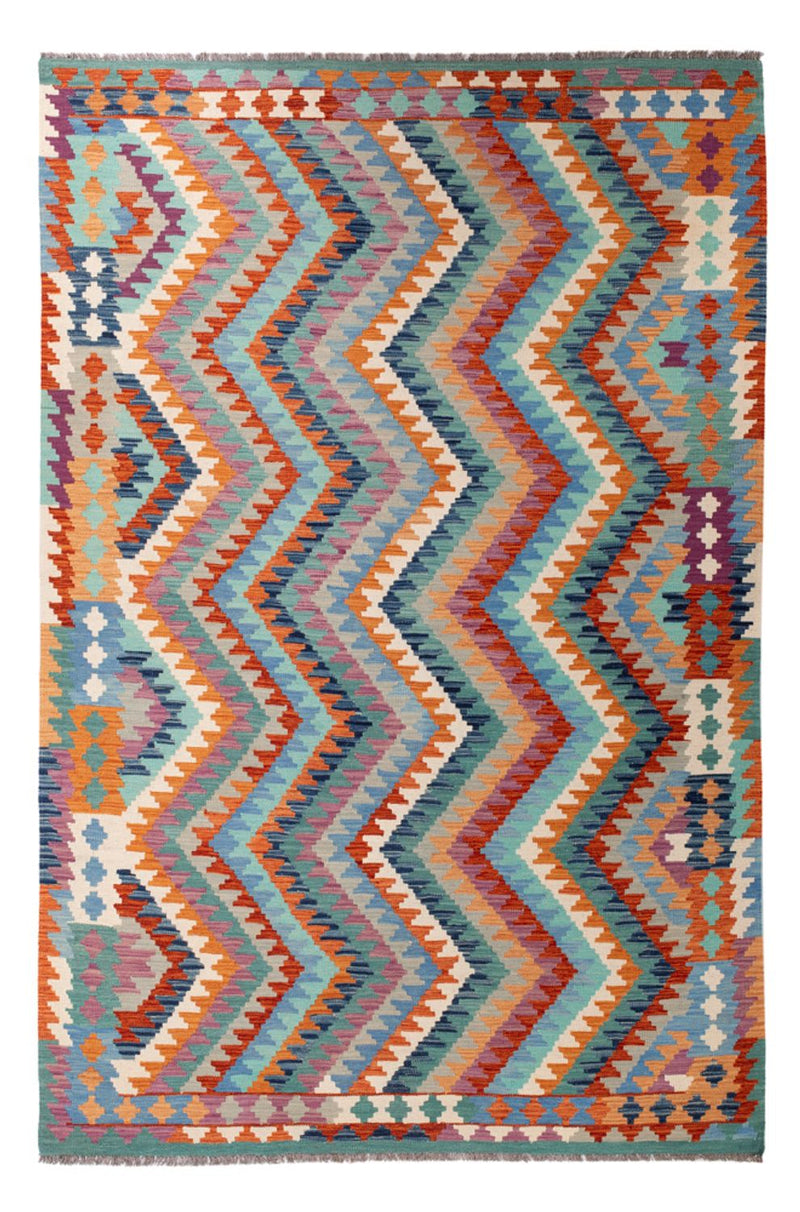 Kilim Maimana Koberec 199x298cm - Vlněný koberec
