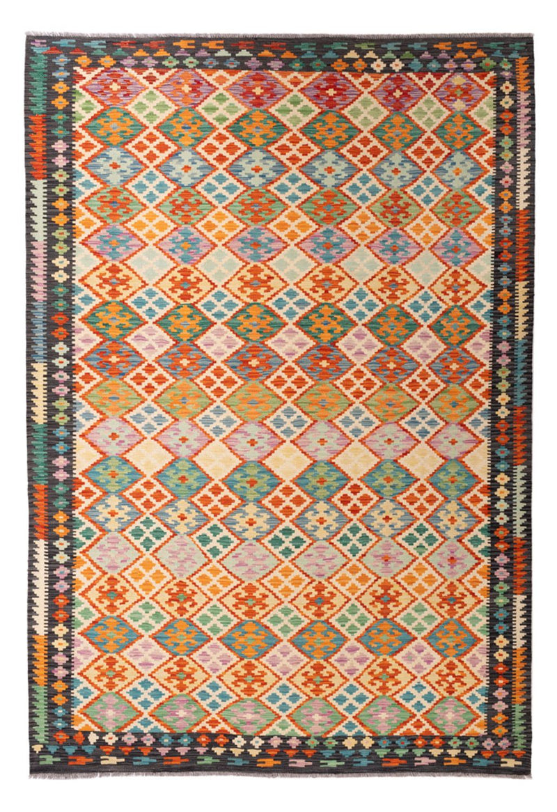 Kilim Maimana Koberec 306x201cm - Vlněný koberec