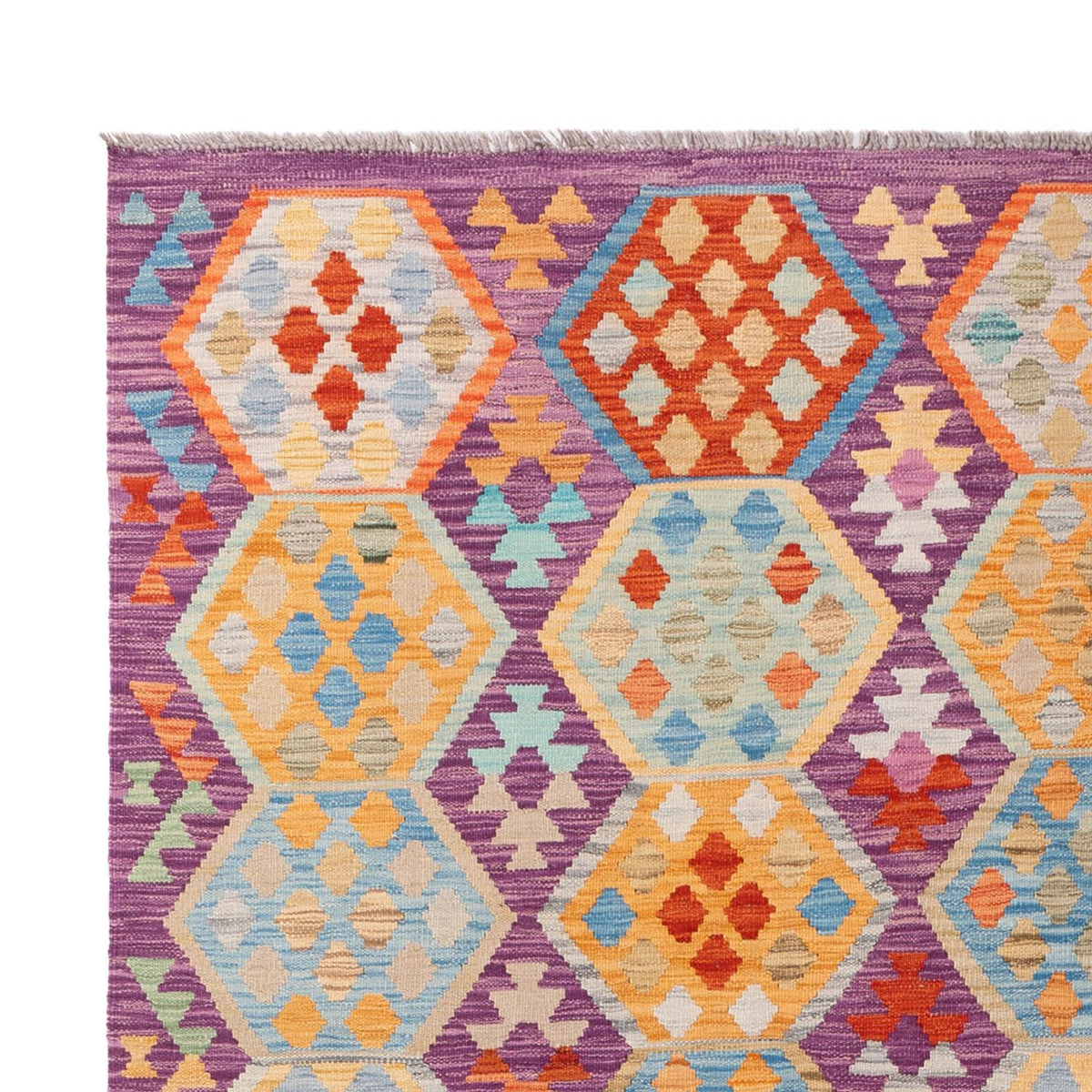 Kilim Maimana Koberec 206x313cm - Vlněný koberec