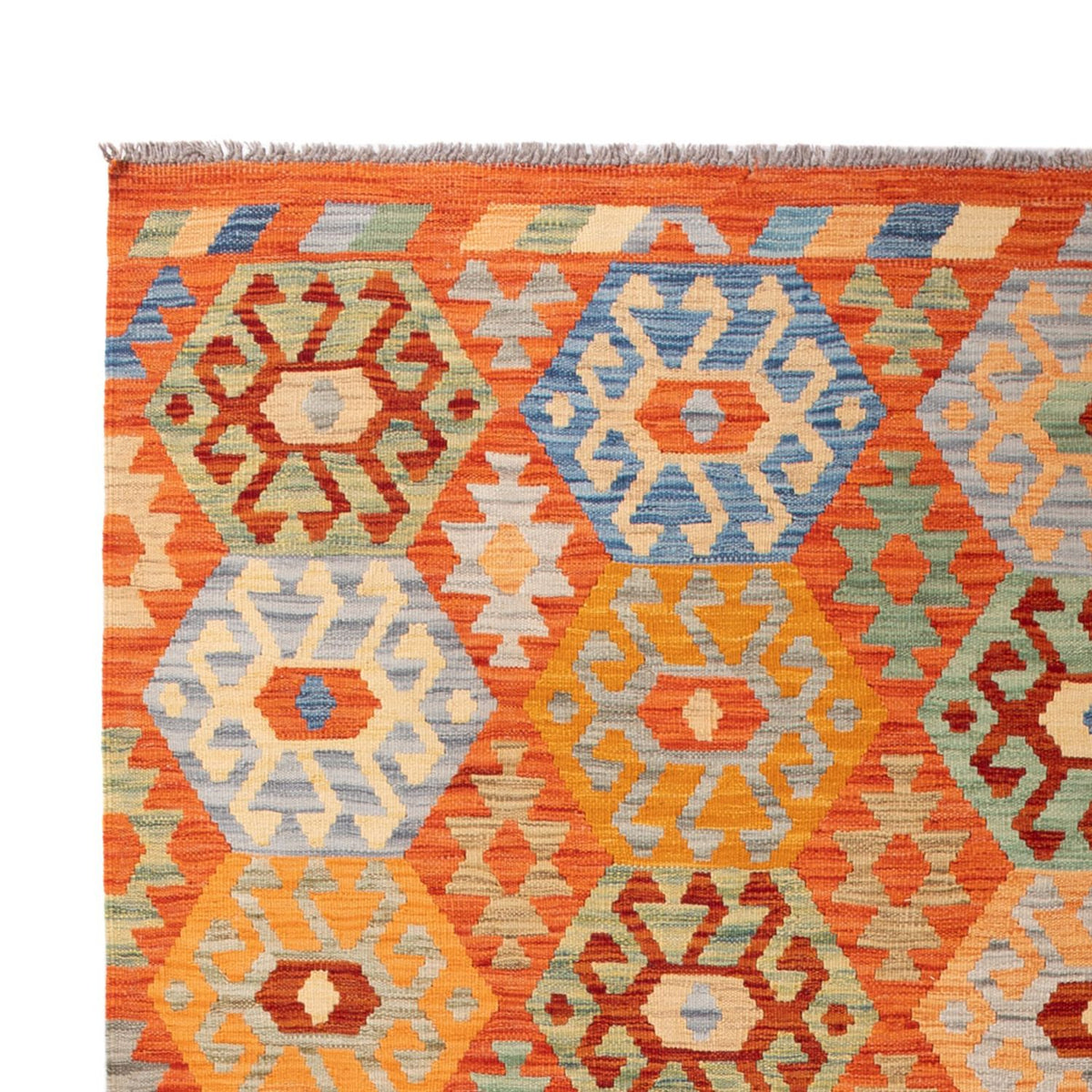 Kilim Maimana Koberec 206x301cm - Vlněný koberec