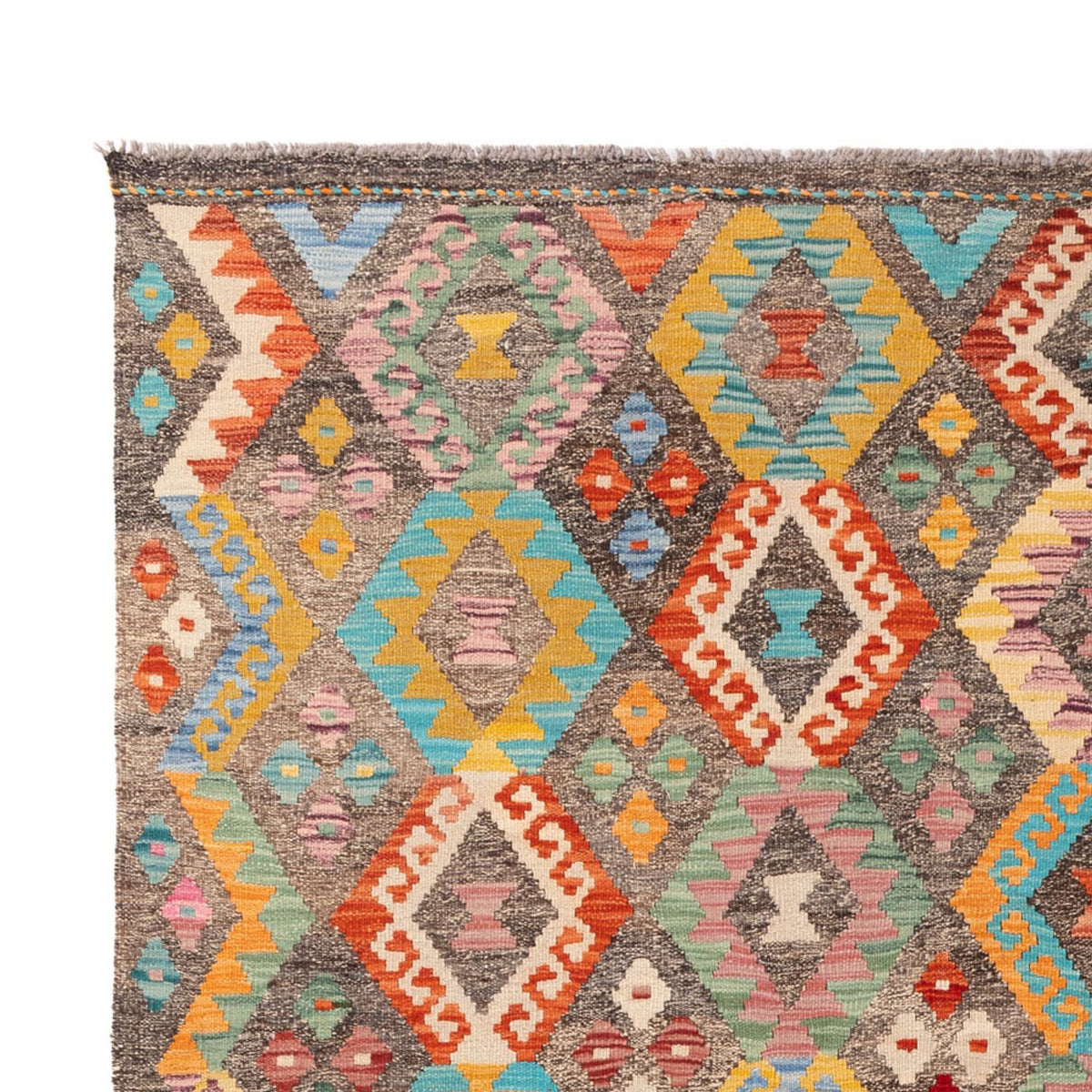 Kilim Maimana Koberec 201x314cm - Vlněný koberec