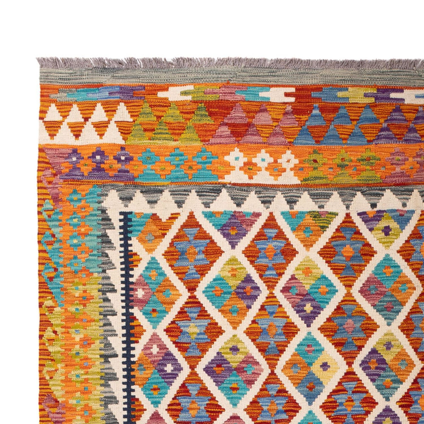 Kilim Maimana Koberec 307x205cm - Vlněný koberec