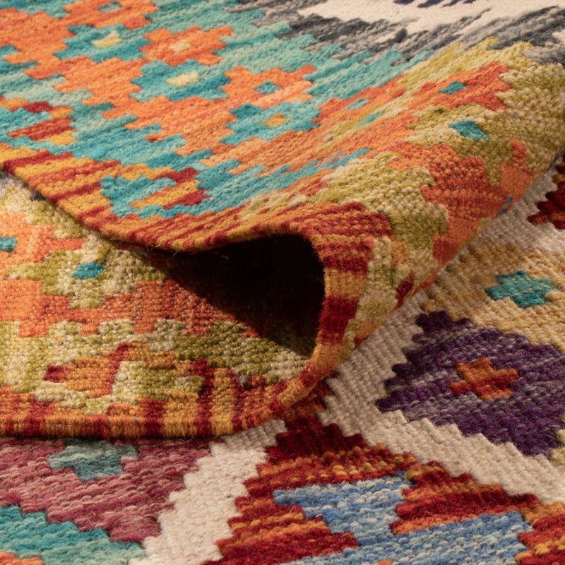 Kilim Maimana Koberec 307x205cm - Vlněný koberec
