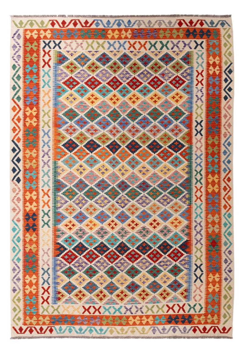 Kilim Maimana Koberec 304x209cm - Vlněný koberec