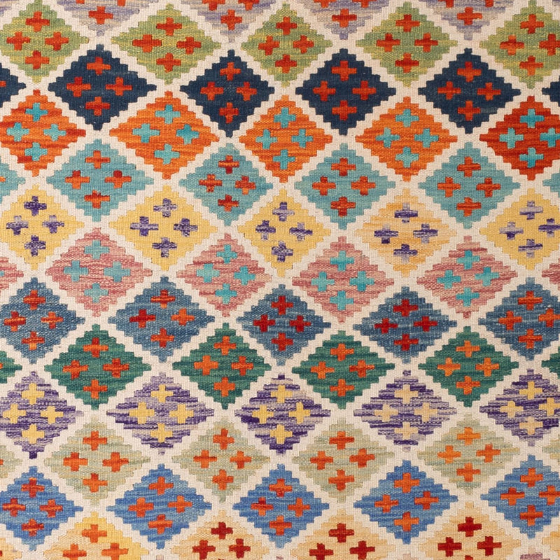 Kilim Maimana Koberec 304x209cm - Vlněný koberec