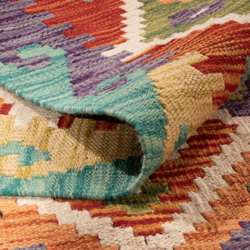 Kilim Maimana Koberec 293x213cm - Vlněný koberec