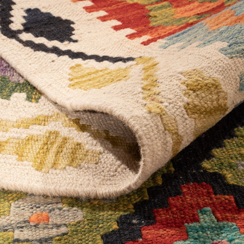 Kilim Maimana Koberec 206x298cm - Vlněný koberec