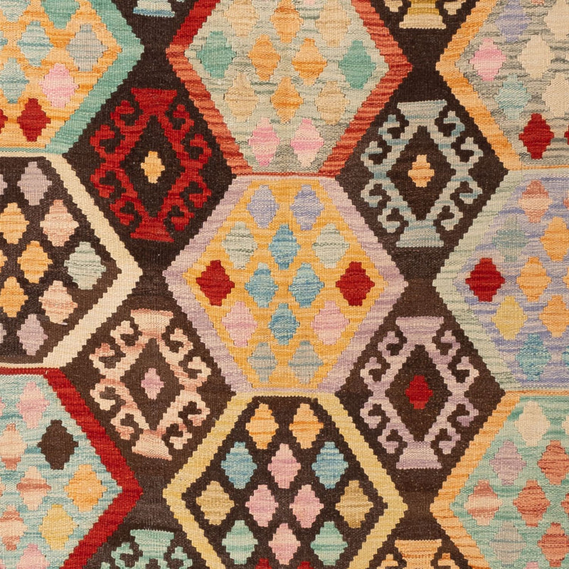 Kilim Maimana Koberec 294x201cm - Vlněný koberec
