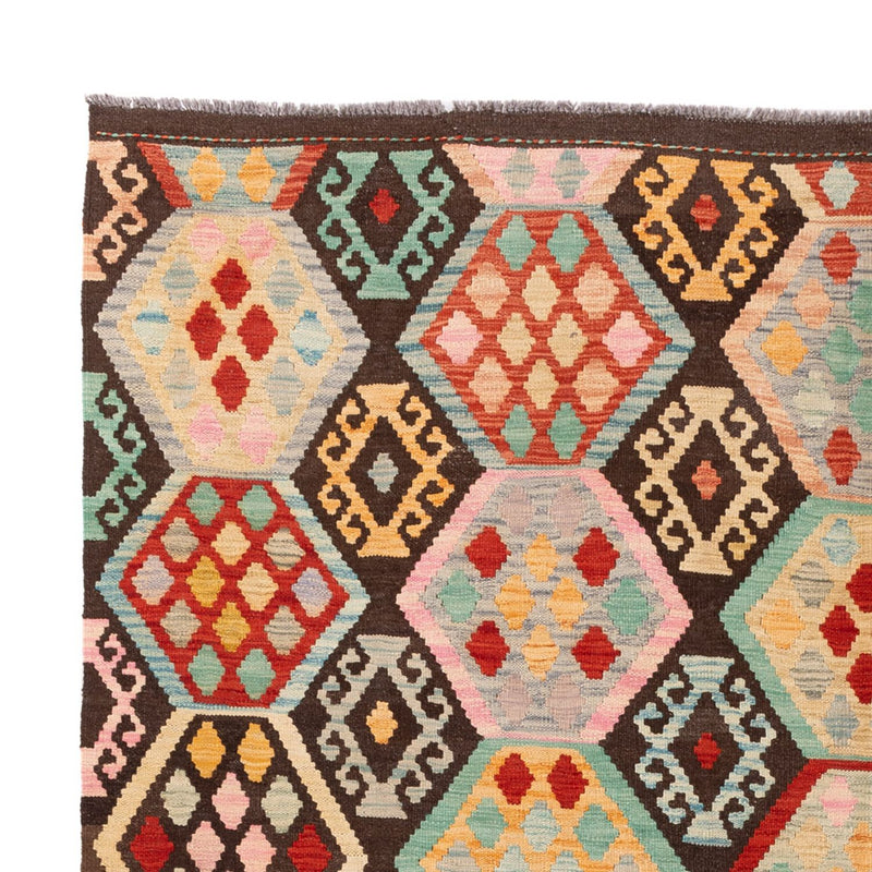 Kilim Maimana Koberec 294x201cm - Vlněný koberec