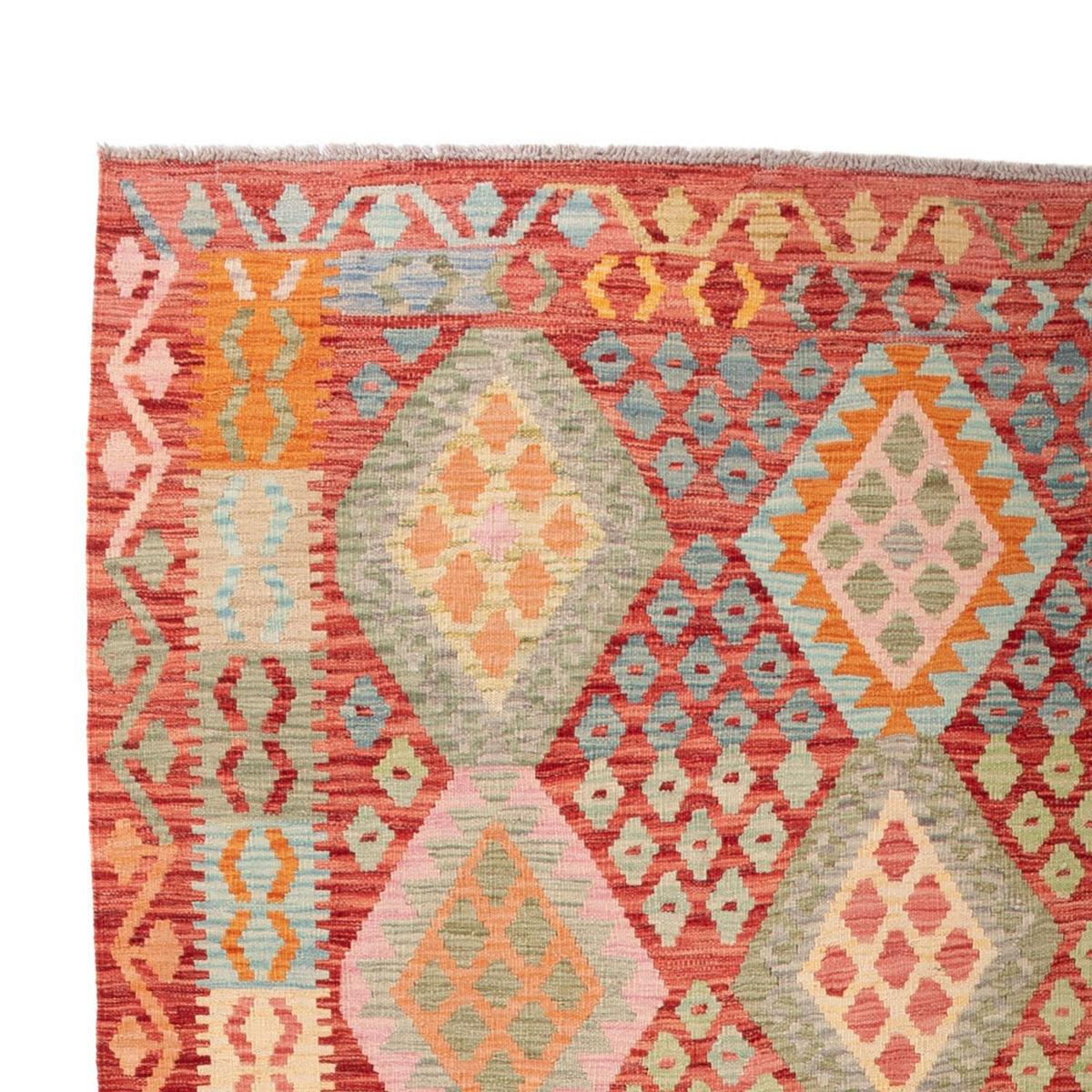 Kilim Maimana Koberec 206x308cm - Vlněný koberec