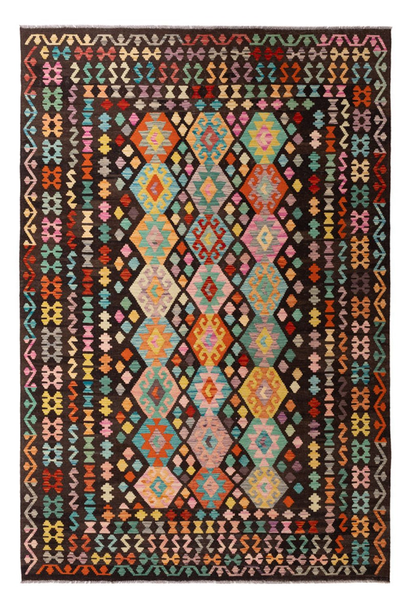 Kilim Maimana Koberec 197x291cm - Vlněný koberec
