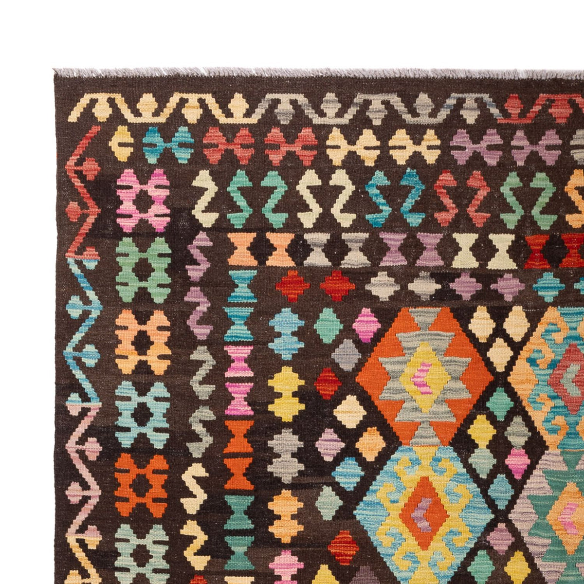 Kilim Maimana Koberec 197x291cm - Vlněný koberec