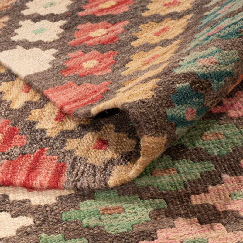 Kilim Maimana Koberec 296x204cm - Vlněný koberec