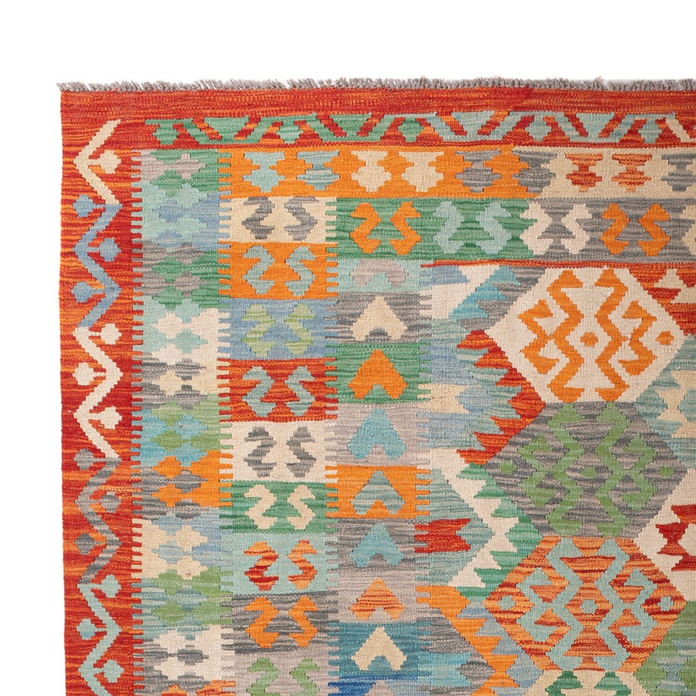 Kilim Maimana Koberec 287x211cm - Vlněný koberec