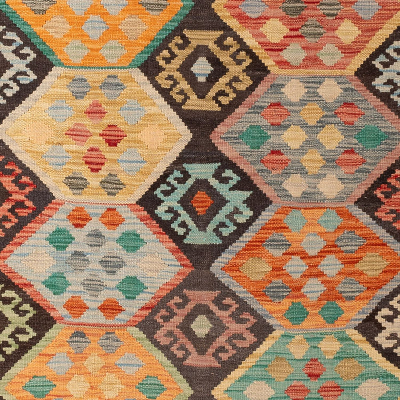 Kilim Maimana Koberec 204x297cm - Vlněný koberec