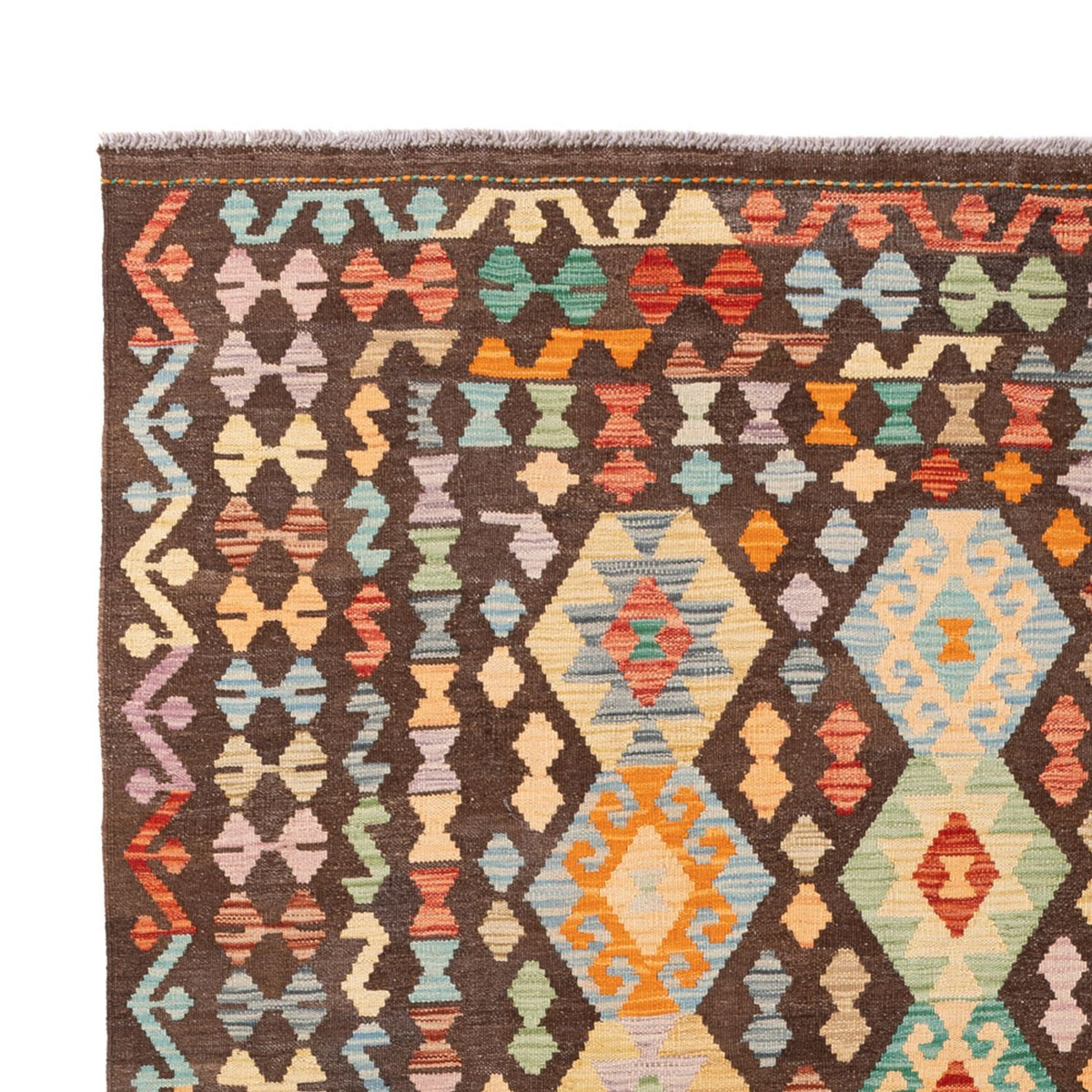 Kilim Maimana Koberec 202x301cm - Vlněný koberec