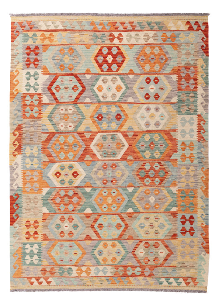 Kilim Maimana Koberec 237x171cm - Vlněný koberec