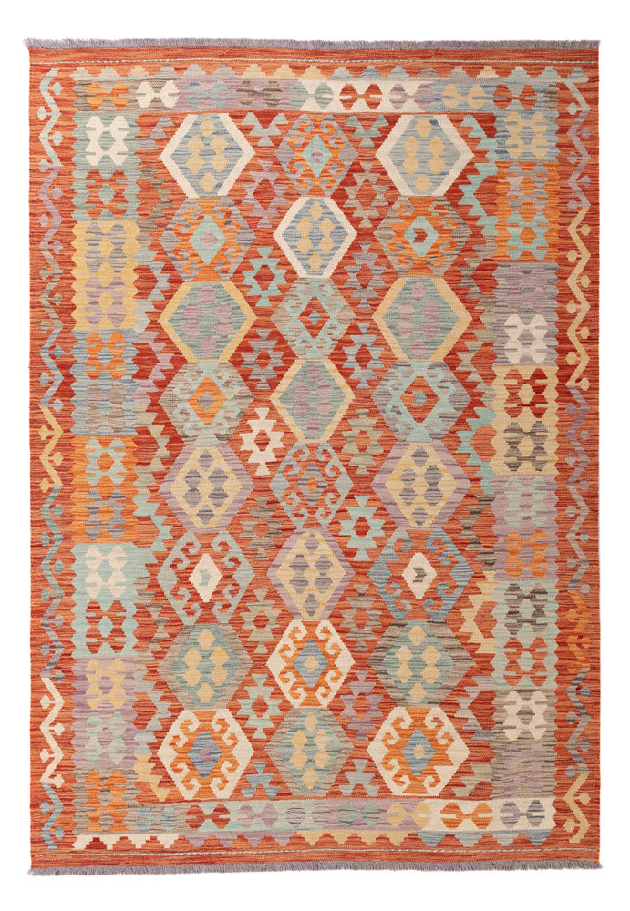 Kilim Maimana Koberec 246x174cm - Vlněný koberec