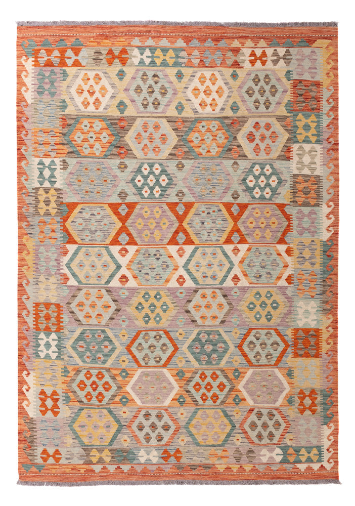 Kilim Maimana Koberec 246x180cm - Vlněný koberec