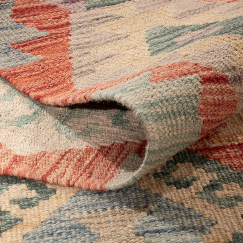 Kilim Maimana Koberec 246x175cm - Vlněný koberec