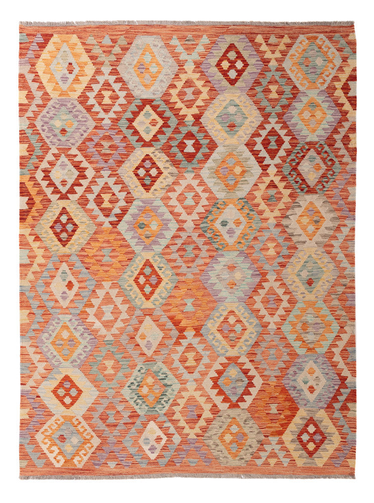 Kilim Maimana Koberec 238x178cm - Vlněný koberec
