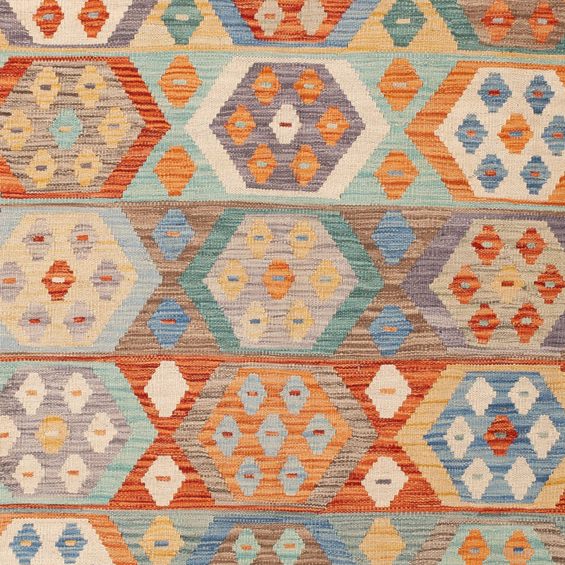 Kilim Maimana Koberec 245x174cm - Vlněný koberec