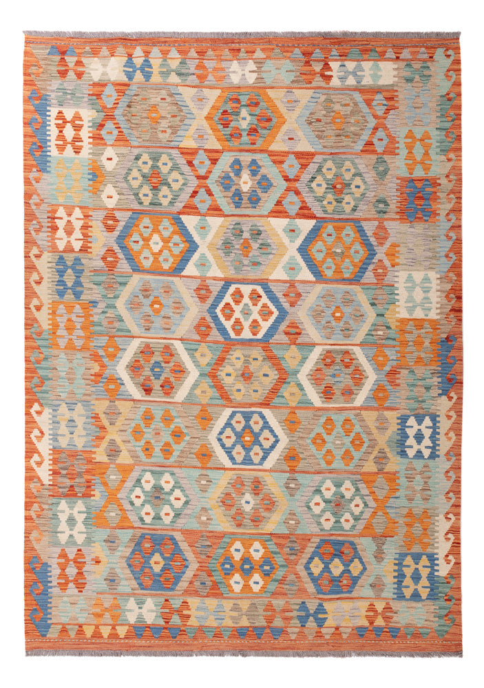 Kilim Maimana Koberec 249x174cm - Vlněný koberec