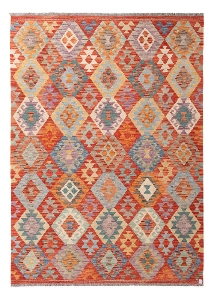 Kilim Maimana Koberec 237x174cm - Vlněný koberec