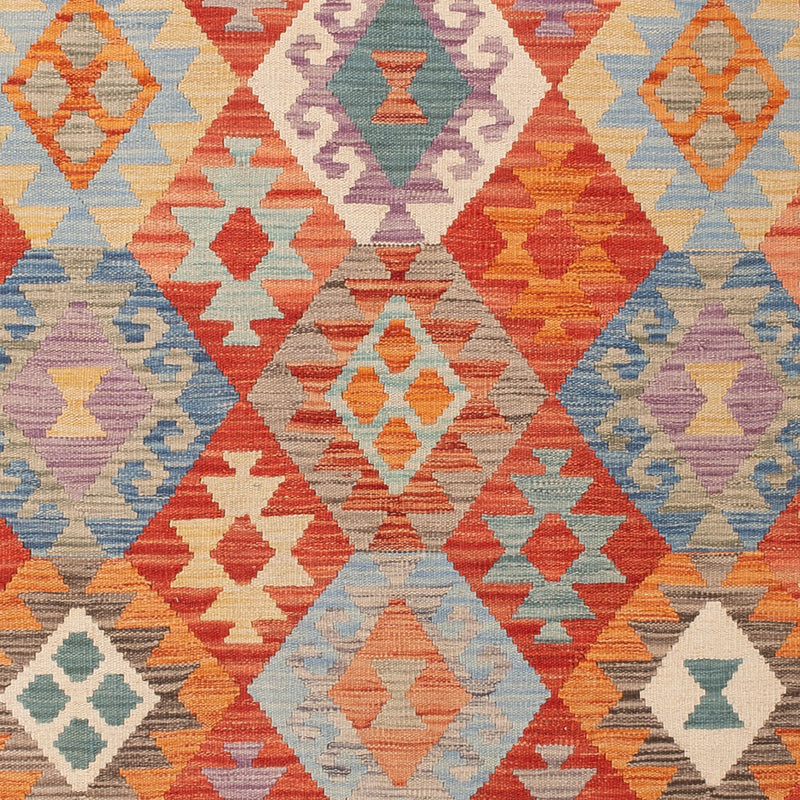 Kilim Maimana Koberec 237x174cm - Vlněný koberec