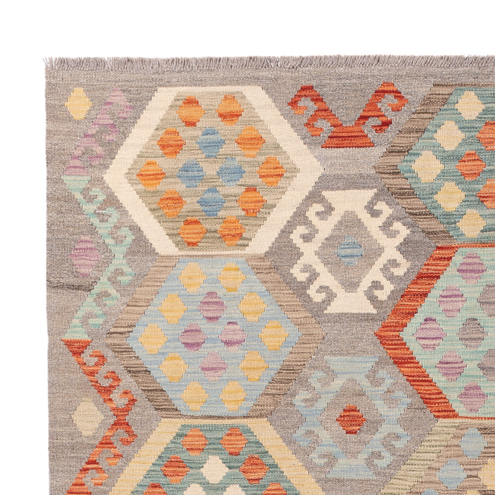 Kilim Maimana Koberec 246x178cm - Vlněný koberec
