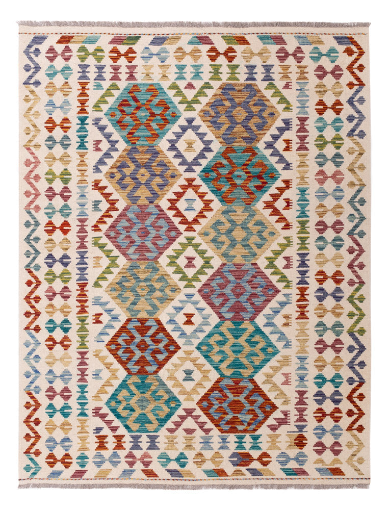 Kilim Maimana Koberec 195x157cm - Vlněný koberec