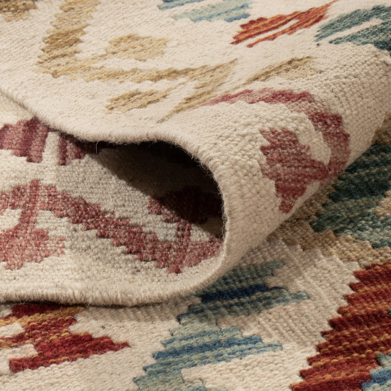 Kilim Maimana Koberec 195x157cm - Vlněný koberec