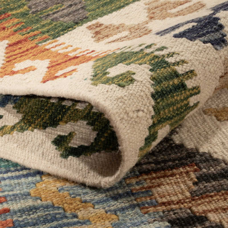 Kilim Maimana Koberec 197x153cm - Vlněný koberec