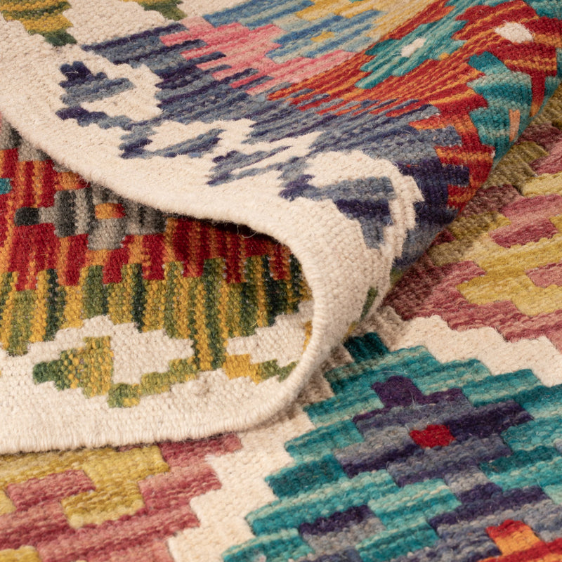 Kilim Maimana Koberec 147x102cm - Vlněný koberec