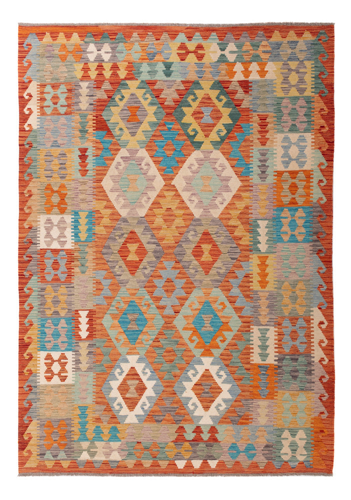 Kilim Maimana Koberec 249x177cm - Vlněný koberec