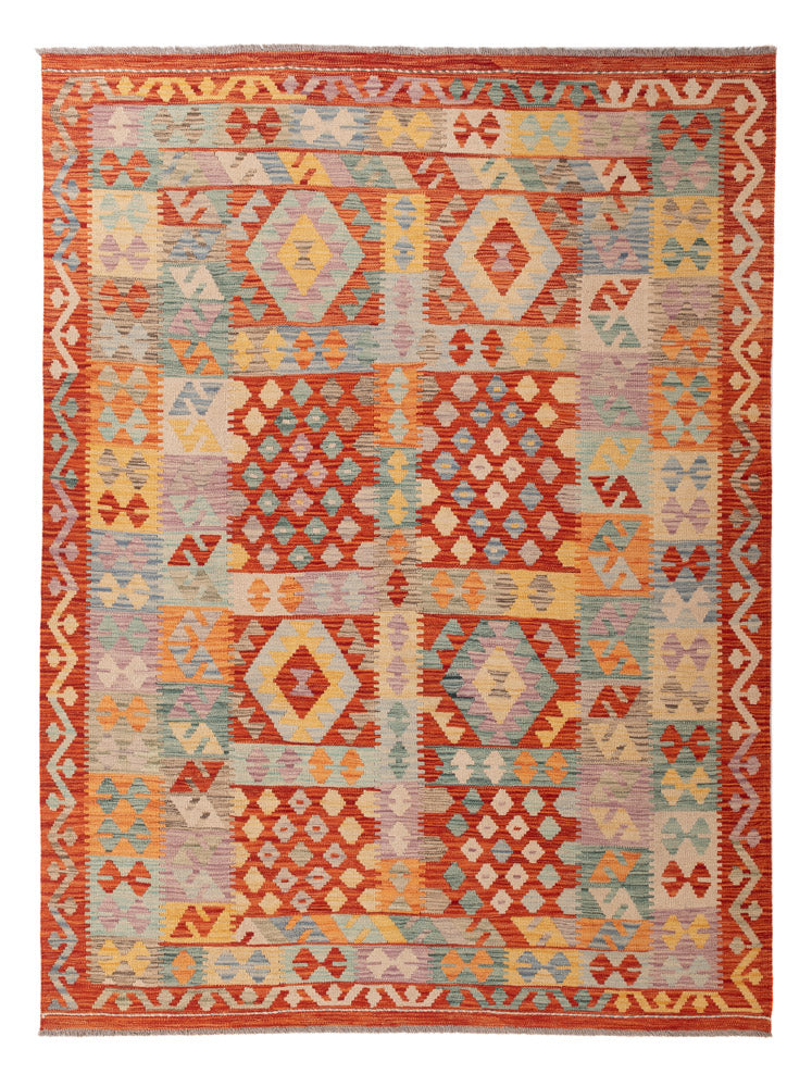 Kilim Maimana Koberec 236x173cm - Vlněný koberec