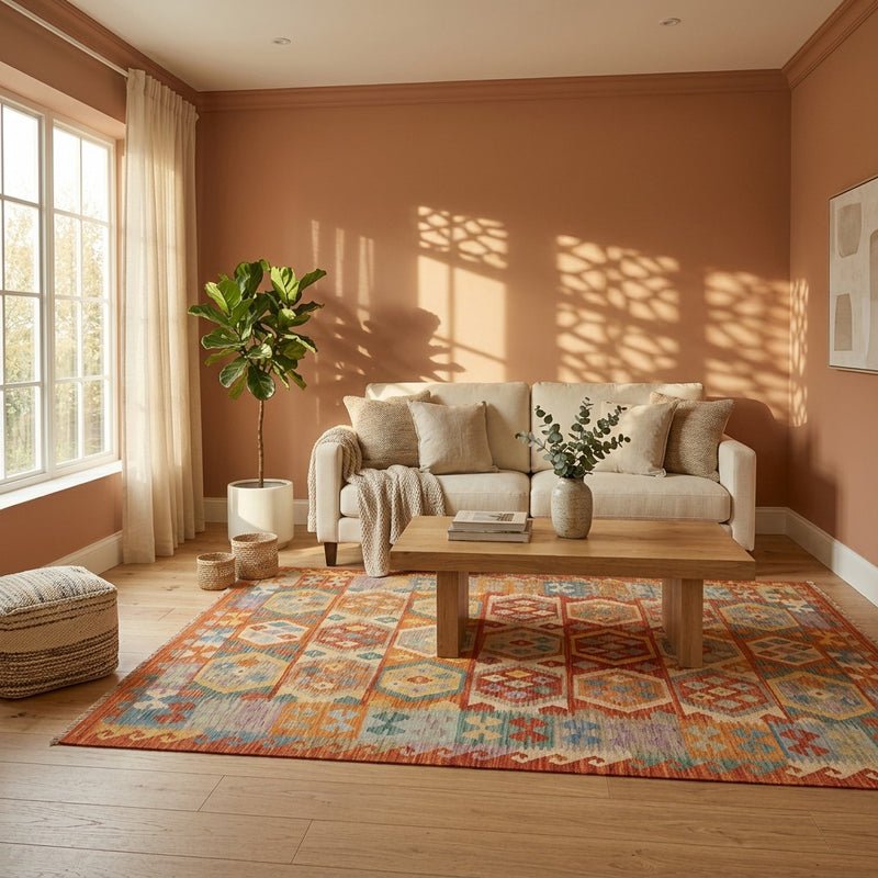 Kilim Maimana Koberec 240x170cm - Vlněný koberec
