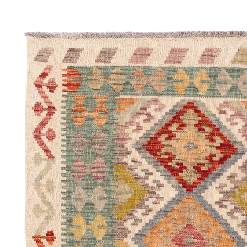 Kilim Maimana Koberec 200x145cm - Vlněný koberec