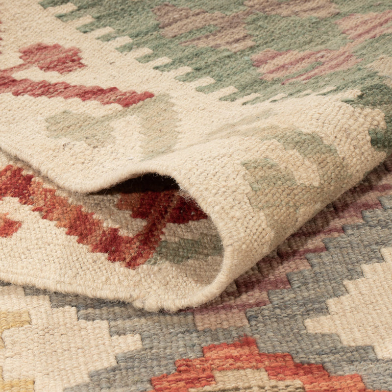 Kilim Maimana Koberec 200x145cm - Vlněný koberec