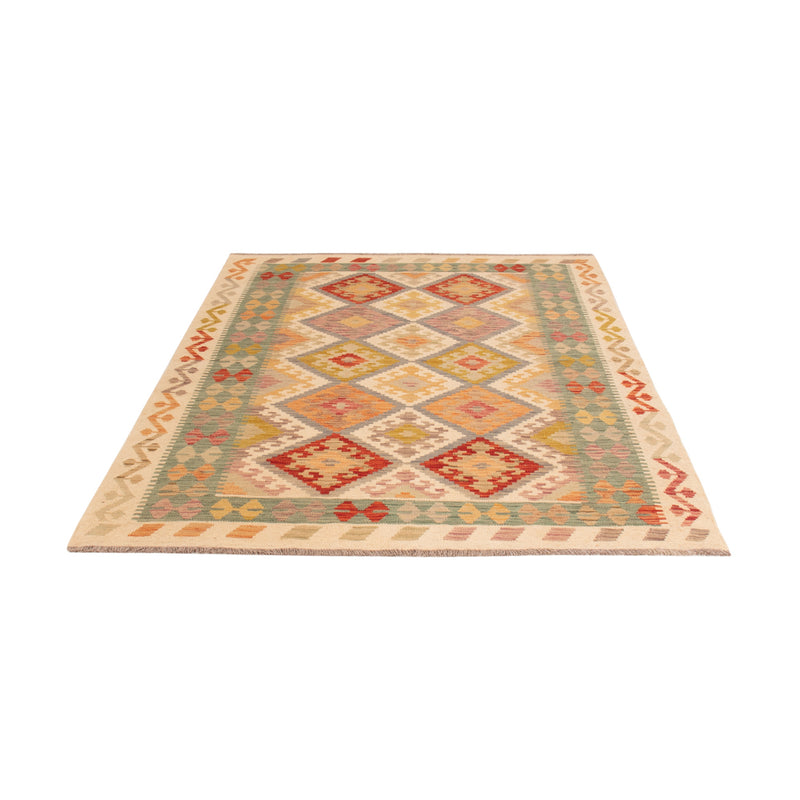 Kilim Maimana Koberec 200x145cm - Vlněný koberec